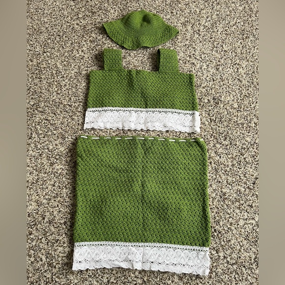 Myracle Handmade Daisy Crochet Three Piece Set - Picture 2 of 4